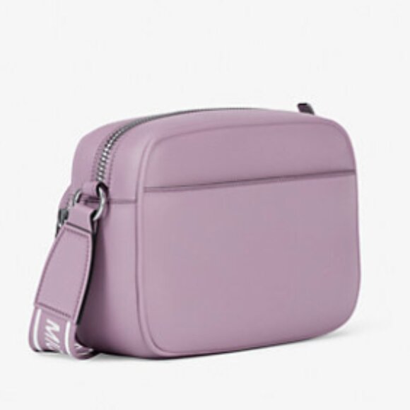 Michael Kors Jet Set Leather Medium Crossbody W/ Case for Apple Airpods Pro® NWT - Picture 5 of 6